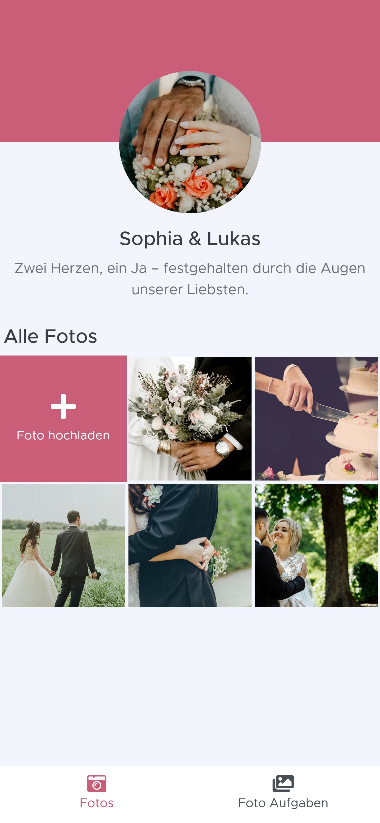 Mobile EventSigns Galerie mit hochgeladenen Eventfotos